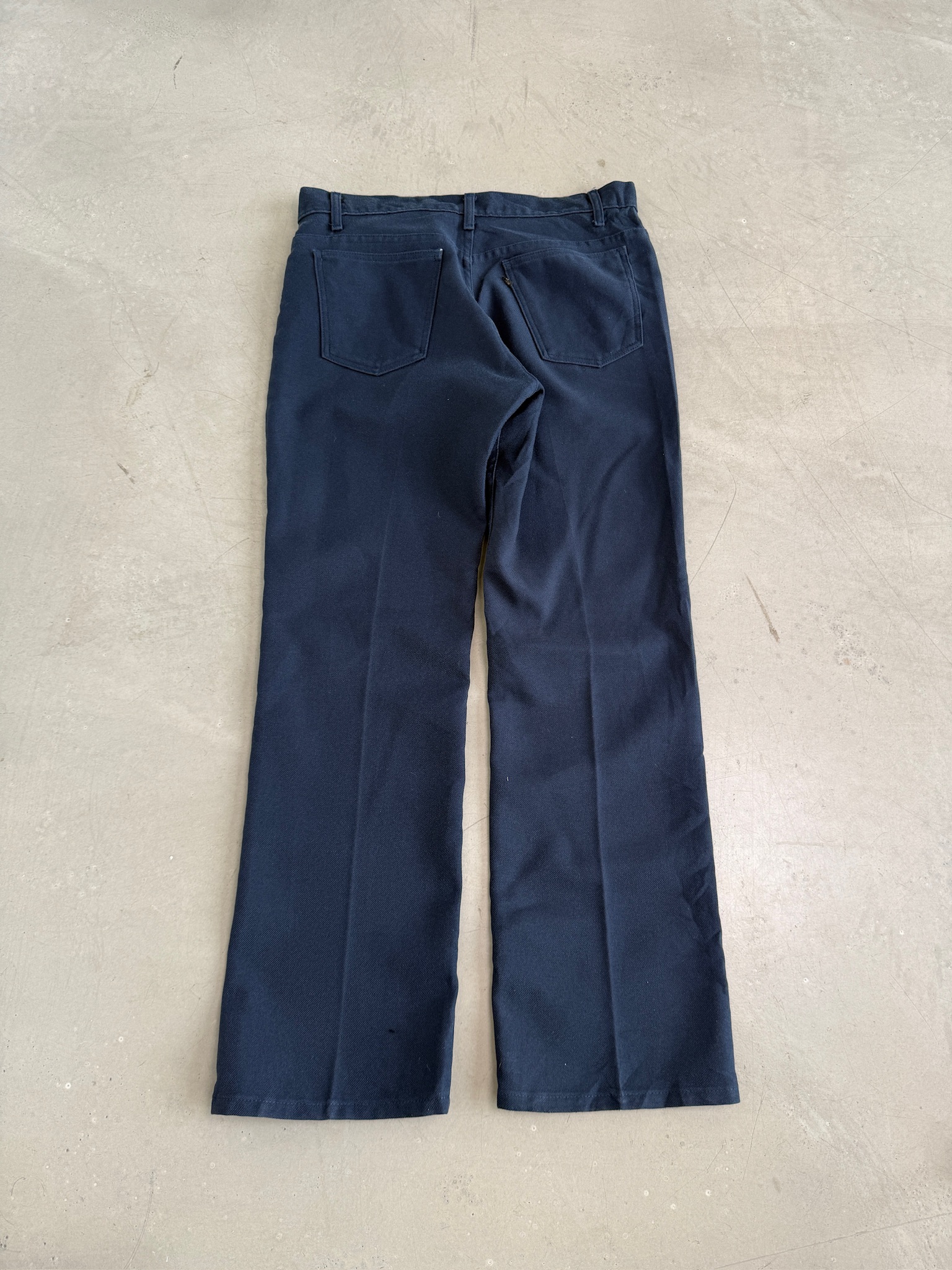 Vintage Levi's Sta-Prest Black Gold Tab Trousers Scoville Zipper Made in USA