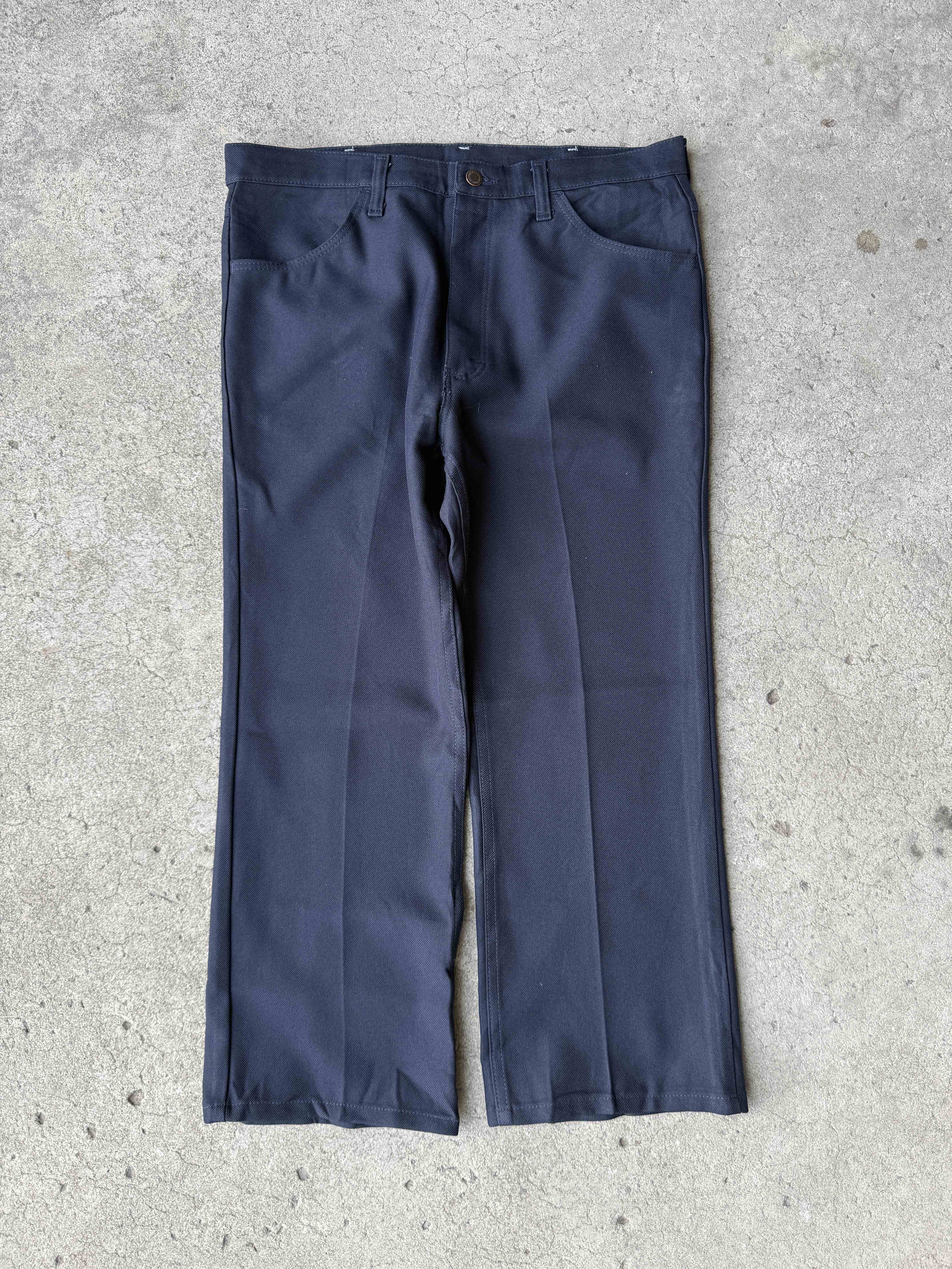 Vintage 70s Wrangler Wrancher Bootcut Polyester Pants Made in USA