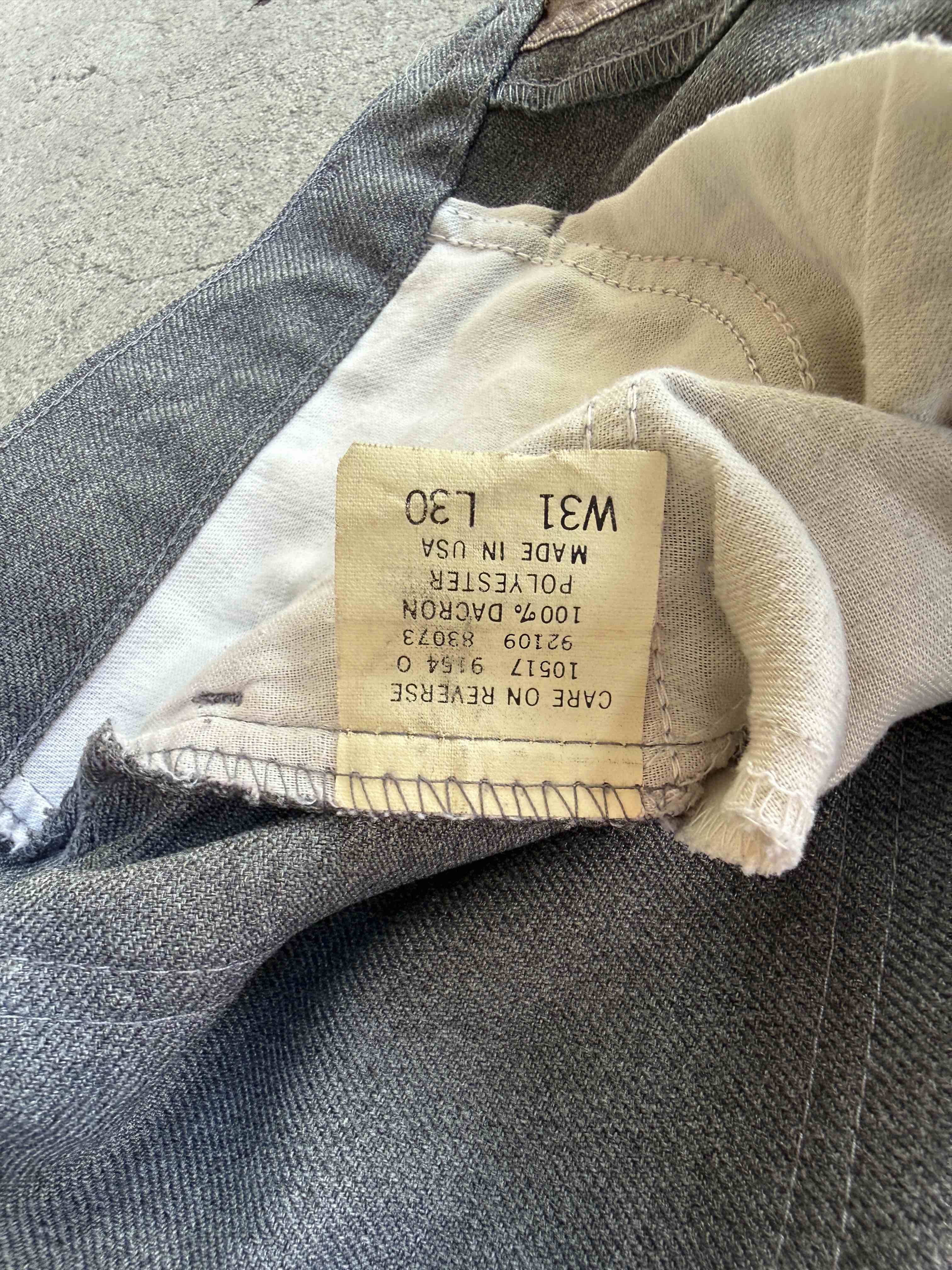 Vintage 70s Levi's Sta-Prest Polyester Trousers alt view